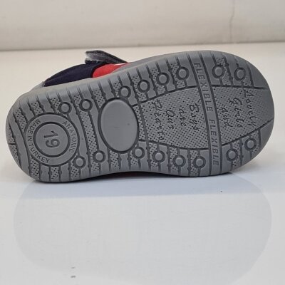 Pappikids-zapatos ortopédicos de cuero para niño, modelo (0201)