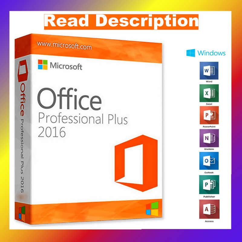 {Office 2016 Professional Plus✅Sleutel✅Alle Taal✅Levensduur✅Instant Levering✔️}