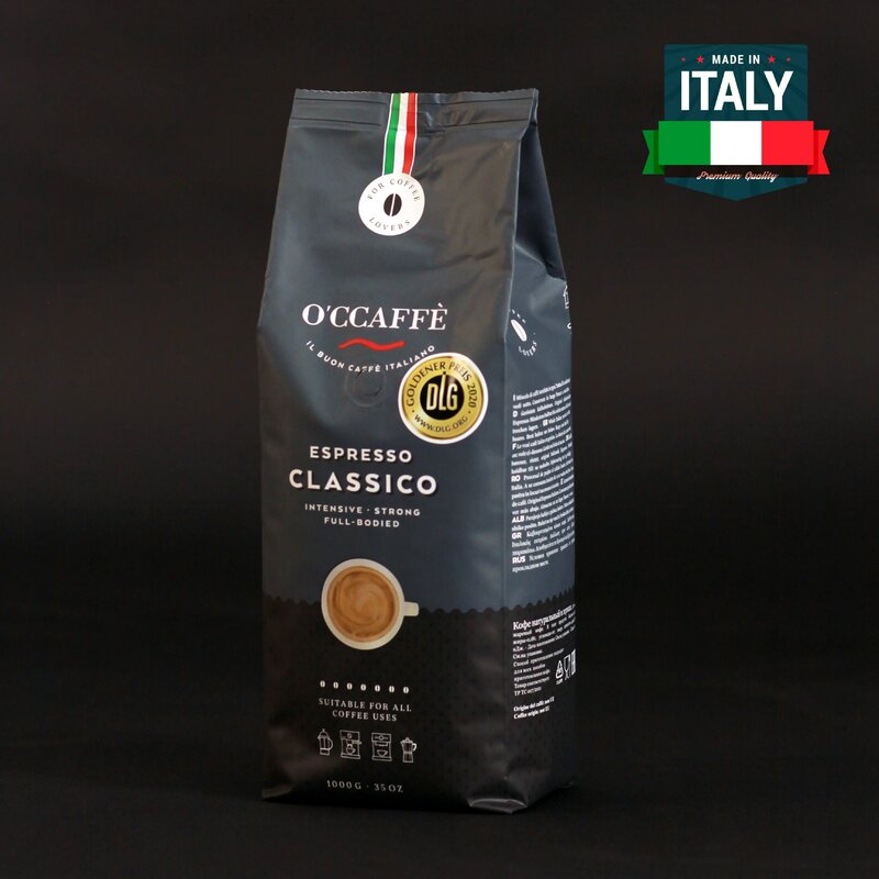 Grãos de café occcaffe espresso classico, 1 kg