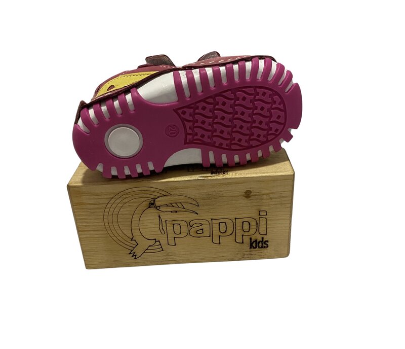 Модель Pappikids (K0011) ортопедическая кожаная обувь для девочек