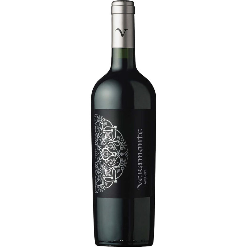 레드 와인-Veramonte Merlot-칠리 와인-6 750 ml 병 상자-스페인에서 배송-레드 와인-레드 와인-졸업: 14%-Gonzalez Byass