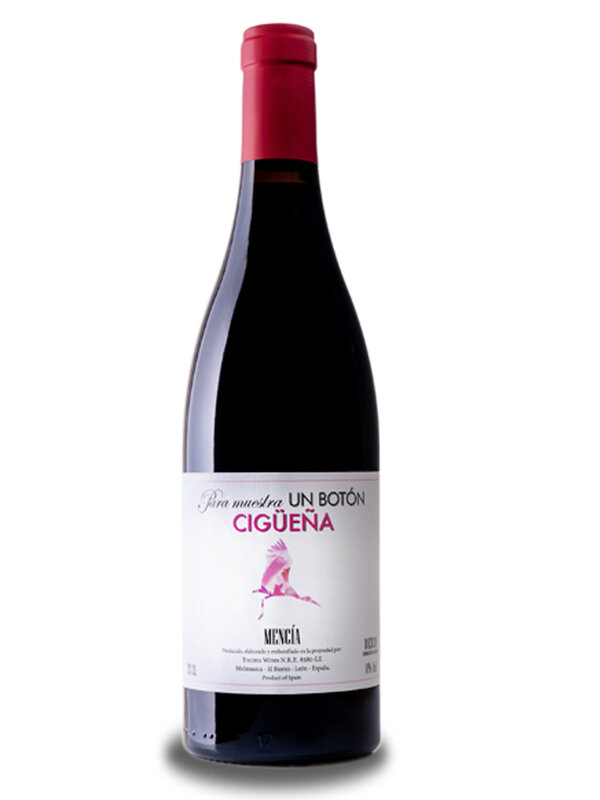 Ciguena Mencia 2018 1bot x 0,75 cl., Красное вино из биерзо, красное вино 6 месяцев в дубе. Вино из Испании