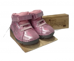 Pappikids-zapatos ortopédicos de cuero para niñas, calzado de primeros pasos, modelo (H13H)
