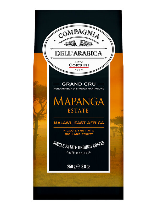 Koffie Grond Compagnia Dell'arabica Grand Carru Mapanga Estate (Malawi Oost Afrika) 250G