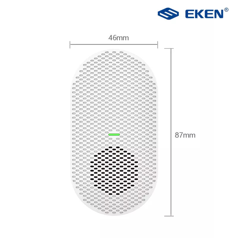 Беспроводной дверной звонок для EKEN V7 V6 V5, приемник Ding Dong, Wi-Fi, камера дверного звонка с низким энергопотреблением, домашний звонок