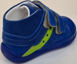Pappikids modelo (352) menino primeiro passo sapatos de couro ortopédico