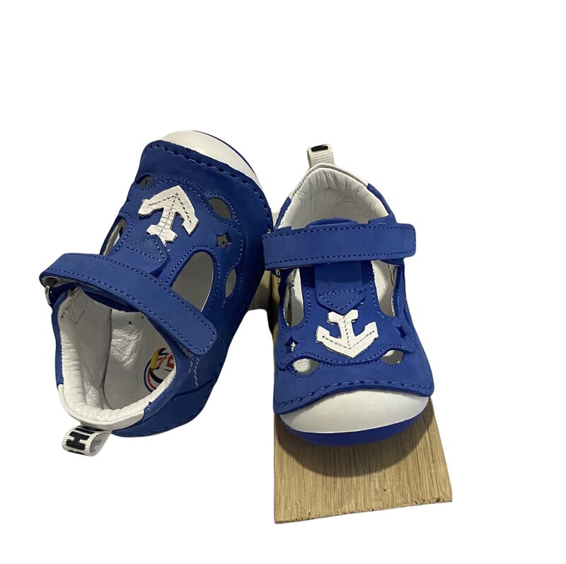 Papikids Model(011) Jongen Eerste Stap Orthopedische Lederen Schoenen