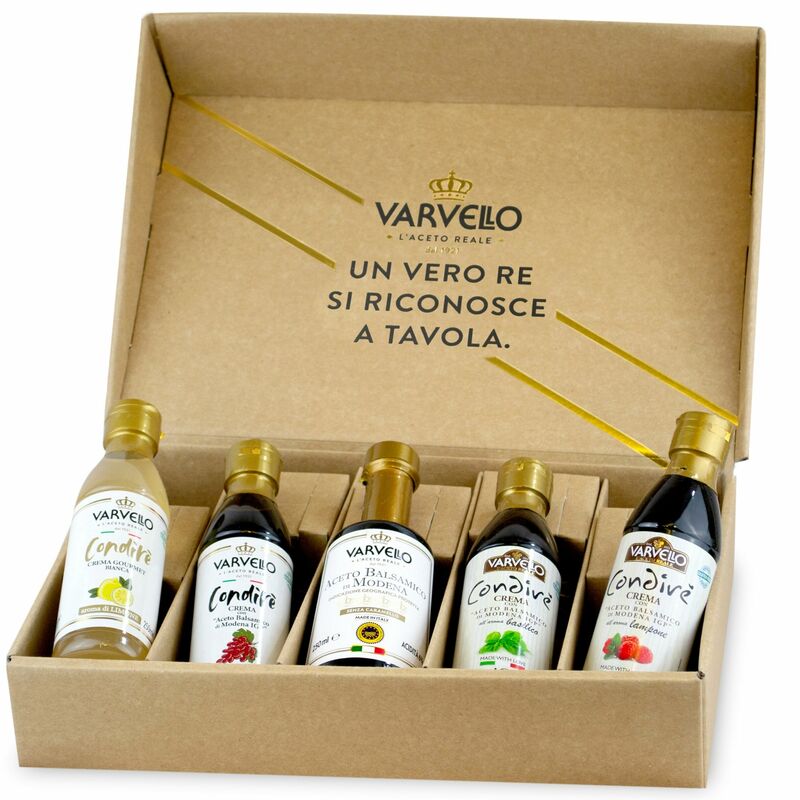 Vinagre Balsámico de Módena ig-ataúd de degustación de vinagre Varvello