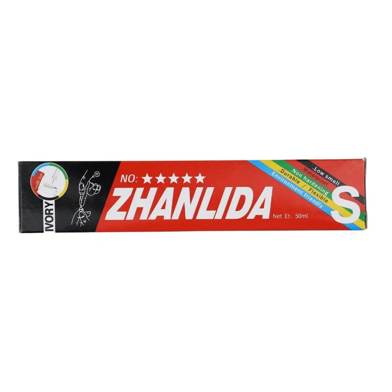 Zhanlida-Paquete de 30 piezas S medio, 50ML, ajustes, adhesivo de contacto, pegamento de reparación Universal con punta aplicadora de precisión
