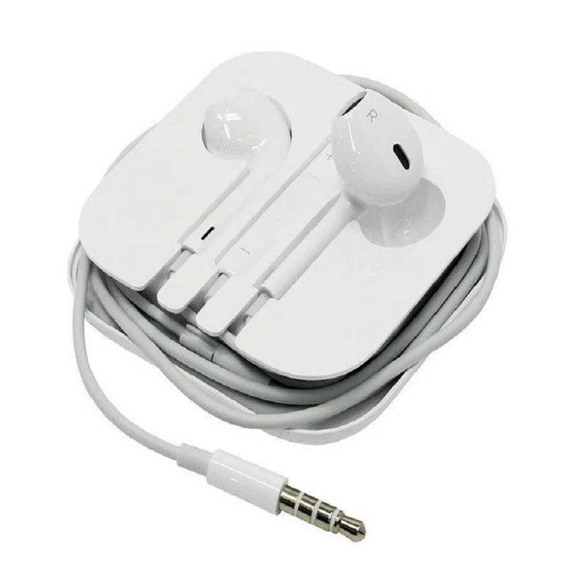 Wired earphone headphone with mic for phone music earphone