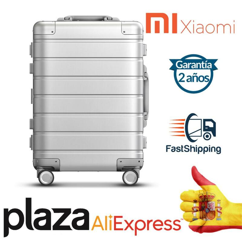 Xiaomi 90FUN Spinner wheel luggage travel suitcase 20 "Carry-on with strap and Pull-rod top quality all-aluminum body