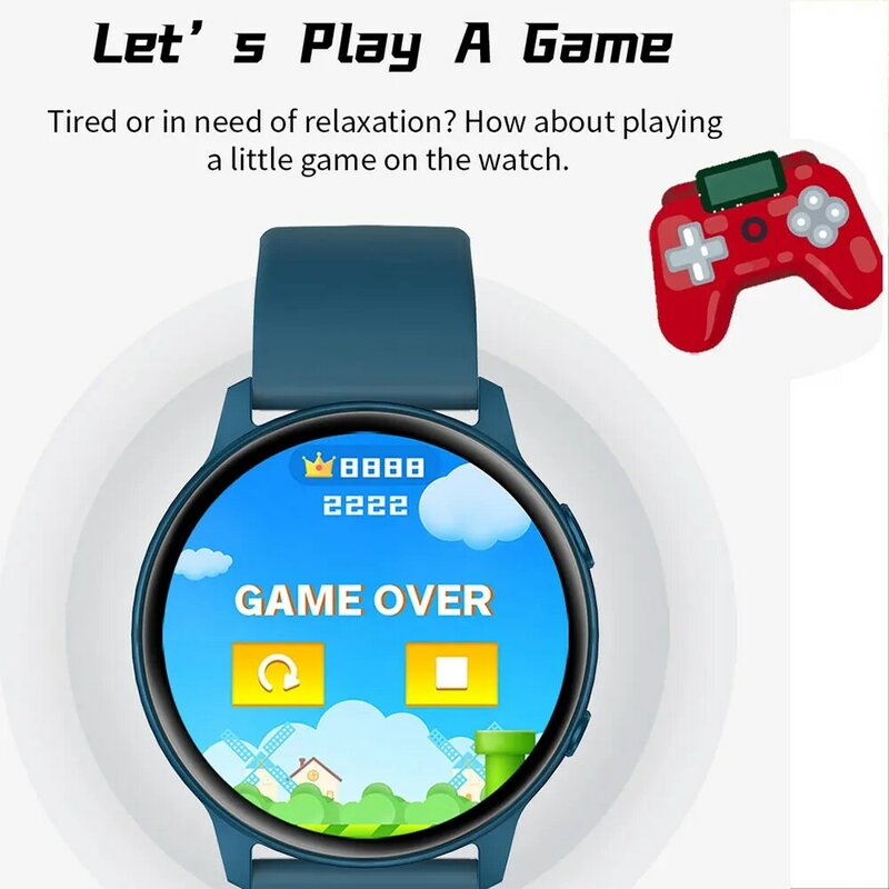 Smart Watch donna Android Smartwatch 2022 Fitness Watch per uomo pressione sanguigna impermeabile Smart Watch spedizione gratuita in brasile