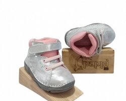 Модель Pappikids (H13) ортопедическая кожаная обувь первого шага для девочек