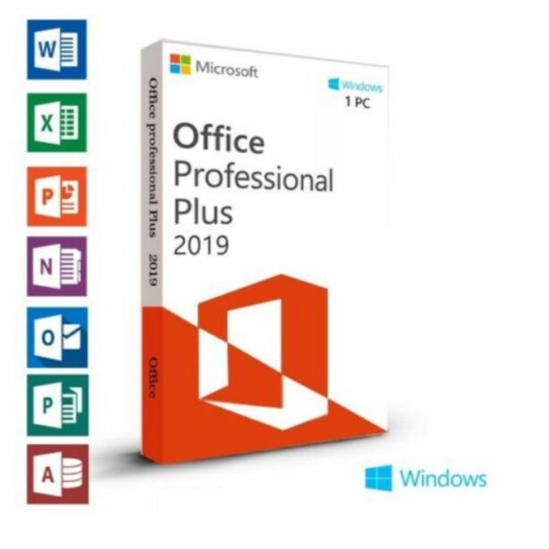 MS®Office 2019 Pro  Plus 32/64 Bit  Pre Activated - Lifetime