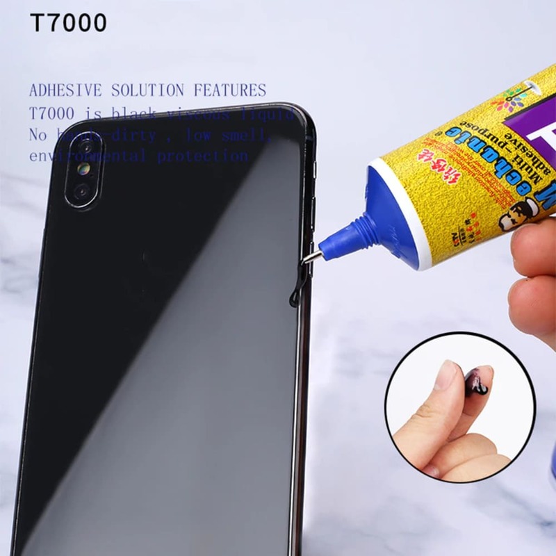 Glue t7000 Black 15 ml 50 ml 110 ml synthetic rubber based for phone repair rubber based