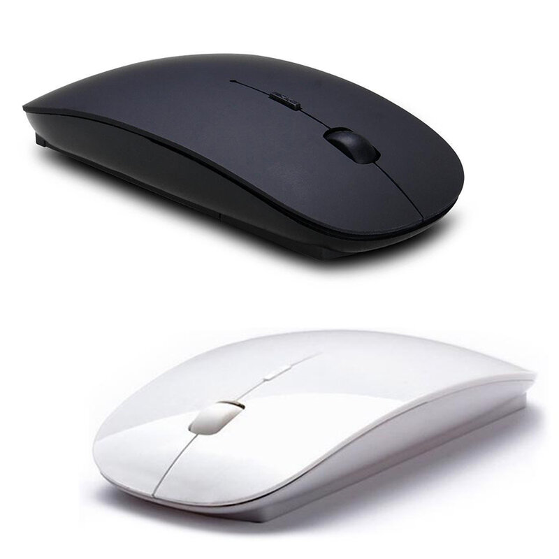 raton inalambrico ordenador pc diseño ultrafino ratón inalámbrico para ordenador portátil y PC de sobremesa wireless Windows Mac