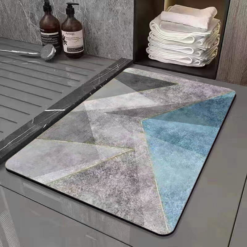 Super Absorbent Floor Mat  Easy To Take Care Of Insulation Beautiful Softness Locality Keep Warm Floor Mats