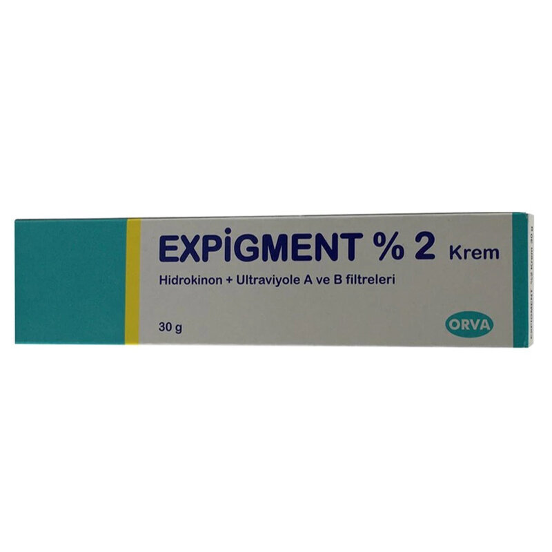 Expigment 30g 1 self Hydroquinone 크림 2% 피부 표백 피부 미백 피부 Melasma Anti-blemish-made in Turkey