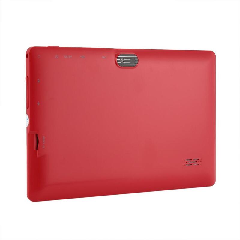 7 polegadas remodelado q88 quad-core wifi tablet de sete polegadas usb fonte de alimentação 512mb + 4gb durável prático tablet azul