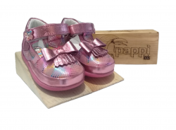 Pappikids รุ่น (024) สาว First Step Orthopedic รองเท้าหนัง