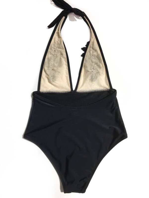Женские шорты для плавания в морском стиле с прозрачным вырезом и деталью, пикантный стиль