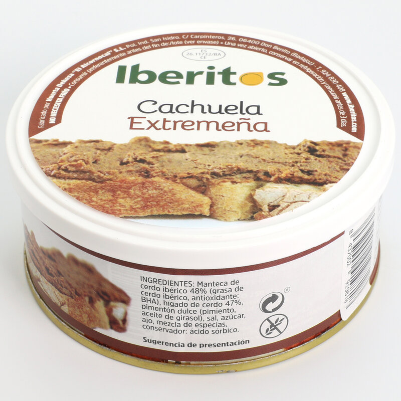 IBERITOS - Cachuela Extremeña in cans 250 G - 250 G CACHUELA spreadable