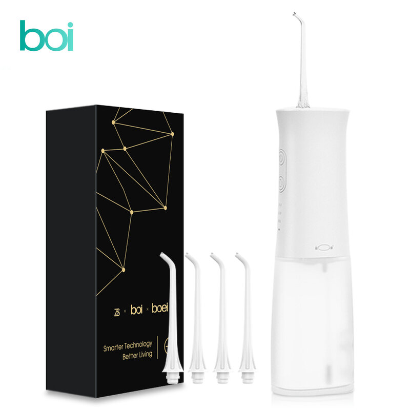 Boi – fil de lavage à l'eau, 3 Modes, réservoir de 170ml, pulseur, voyage, appareil de nettoyage dentaire, blanchiment des dents, irrigateur buccal