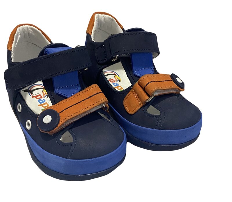Sepatu Kulit Ortopedi Langkah Pertama Anak Laki-laki Model(0202)