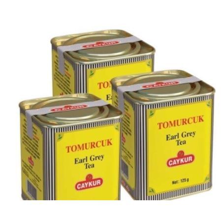 터키 케이커 얼 그레이 향 버드 캔 125 Gr 고품질 순수 터키 블랙 케이커 톰 무료 배송