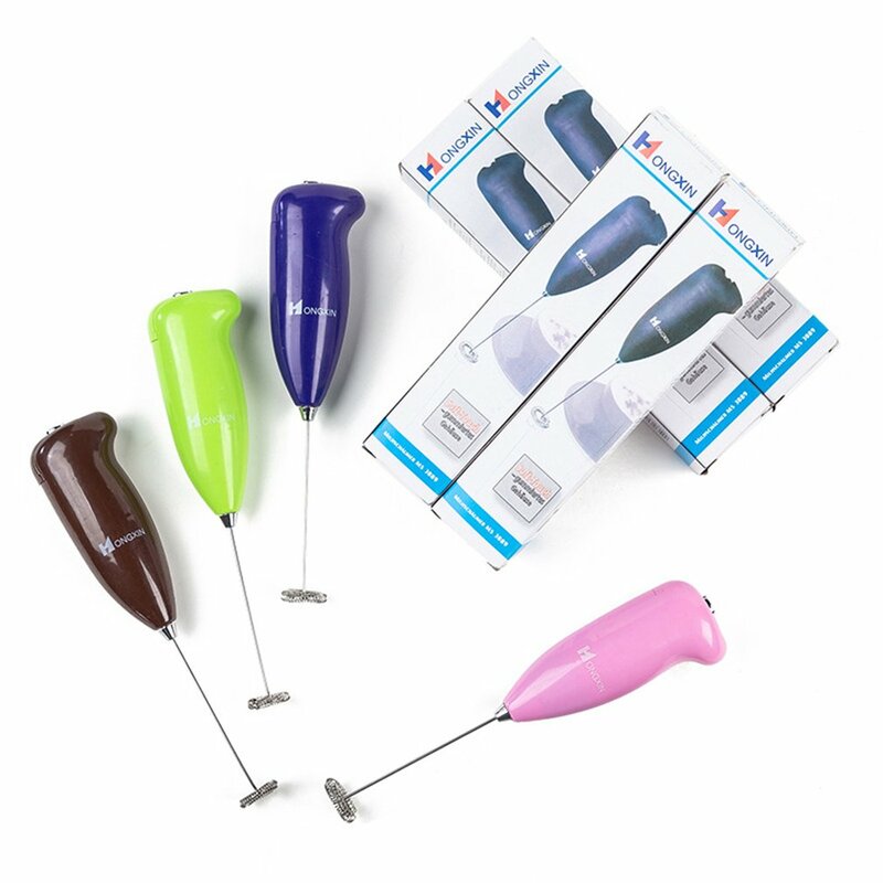 Electric Milk Frother Coffee Frother Foamer Whisk Mixer Stirrer Egg Beater Mini Handheld Milk Coffee Egg Stirring Tool