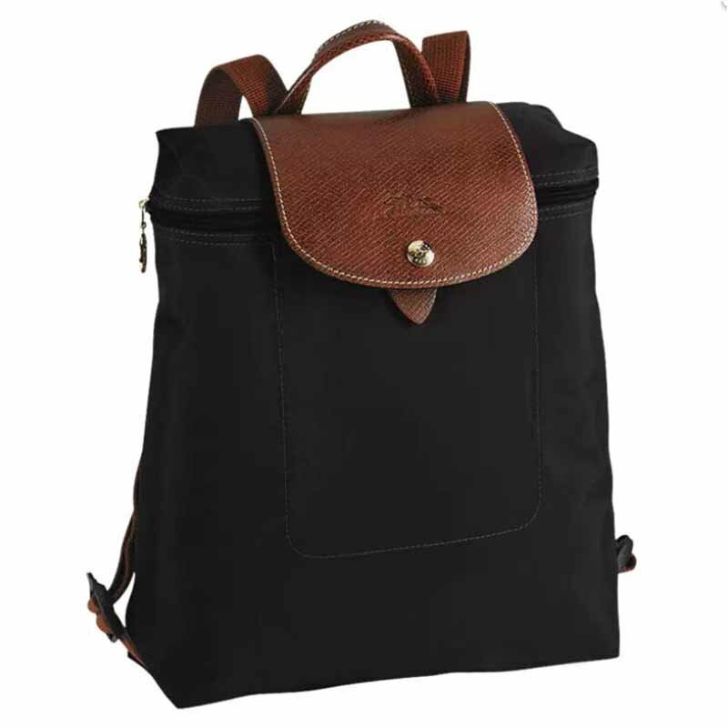 Fashion nylon backpack women LC backpack classic embroidered horse waterproof folding casual light bag