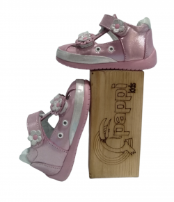 Pappikids Model (025) scarpe ortopediche in pelle primo passo per ragazze