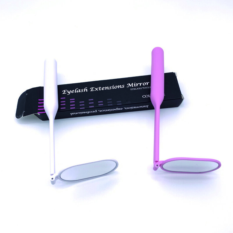 Estensione ciglia multifunzione controllo specchio strumenti per il trucco di bellezza strumento per ciglia sbiancante per denti in vetro per la bocca dentale