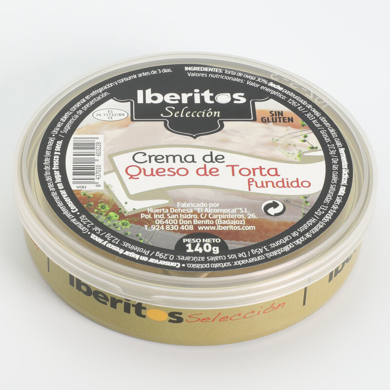 Iberitos-缶詰チーズケーキキャスト 140 グラム