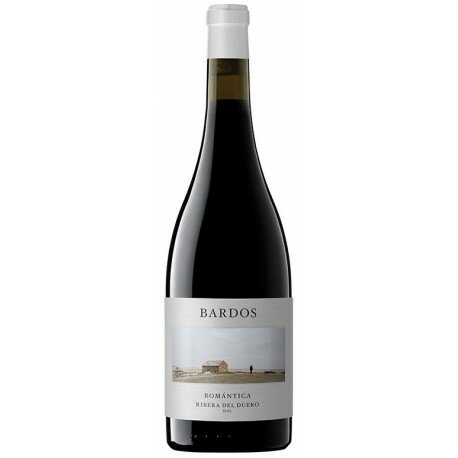 Vino tinto Bardos Romantica 2017, D.O Ribera del Duero, envio desde España, red wine
