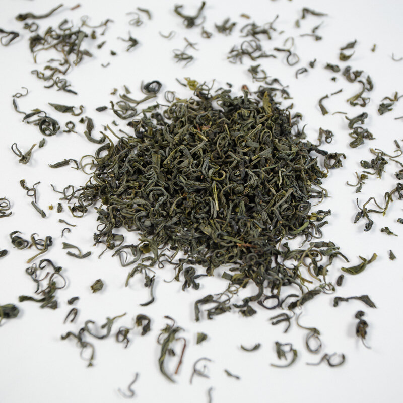 Chá chinês "chá verde selvagem" e shen lui cha, 50 gramas