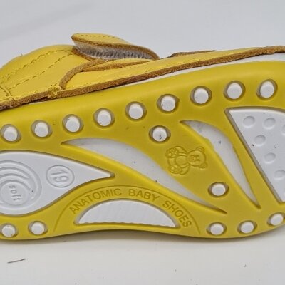 Papikids Model(0114) Jongen Eerste Stap Orthopedische Lederen Schoenen