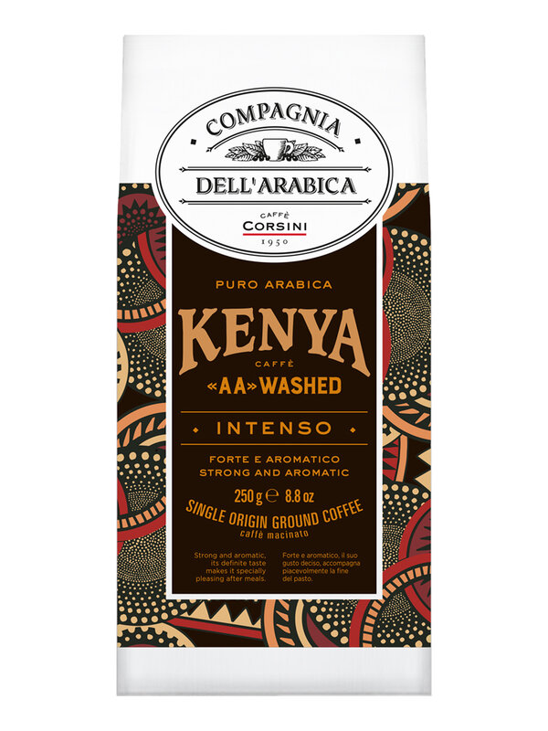 Кофе молотый Compagnia Dell'Arabica Kenya "AA" Washed 250г