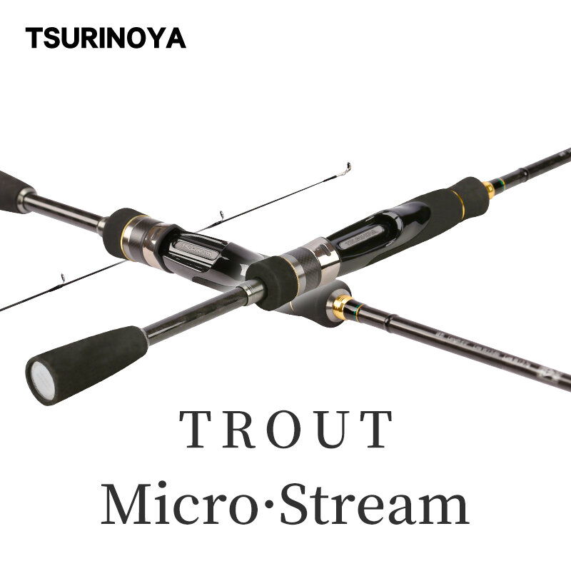 TSURINOYA – canne à pêche Spinning et Baitcasting ultralégère de 1.98 ou 1.82m, accessoire à Action rapide en carbone adapté au brochet et au bar
