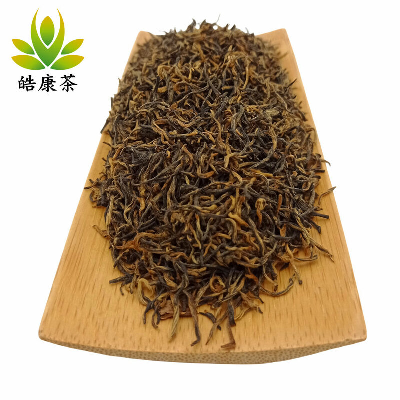 100g chinês vermelho (preto) chá jin mei-"sobrancelhas douradas" grau superior