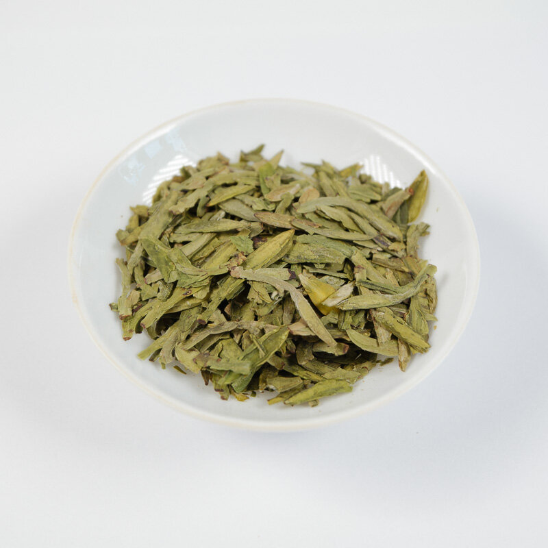 Chá verde dragão bem longo jing, 50 gramas