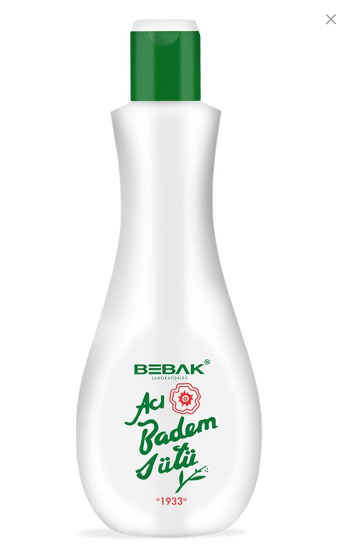 Bebak Bitter Almond Milk Women Men Face Skin Cleansing Soft Cream Makeup remover