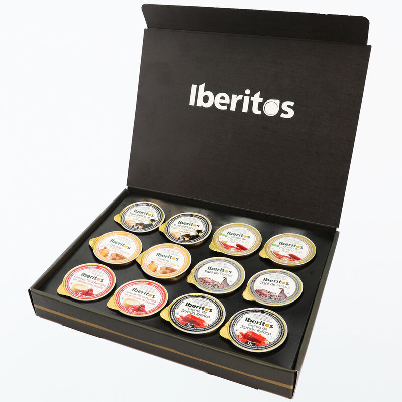 Iberitos-коробка для наличных с 13 чехлами ассорти для гурманов-12 pod X 23 Gr-ассорти 1-pod tapeo