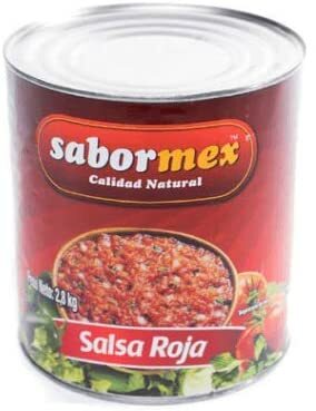 SABORMEX Salsa Mexicana Roja 2,8 kg