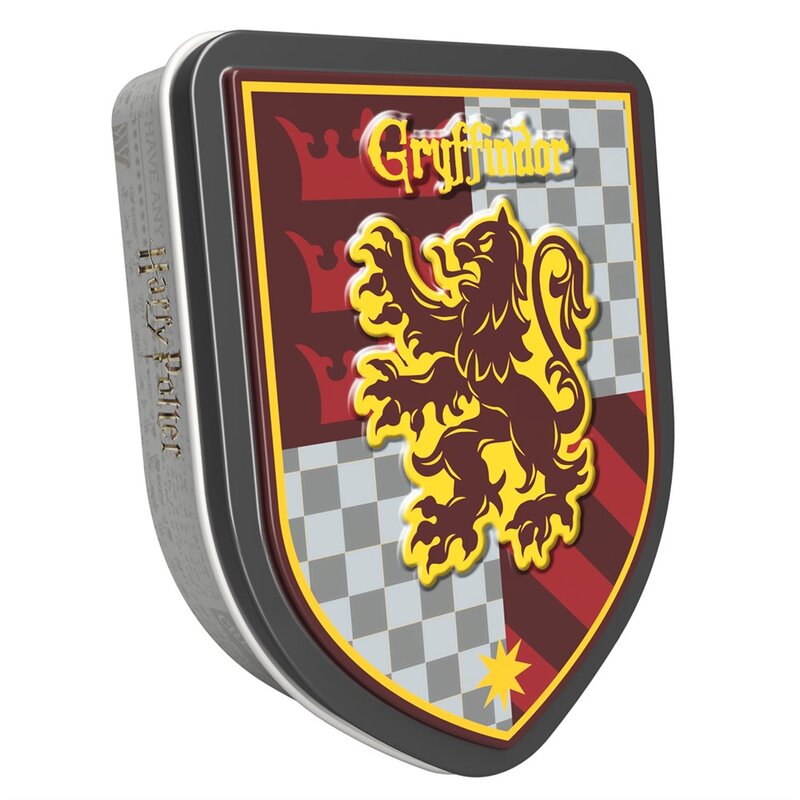 Dragé chicle jelly belly Harry Potter emblema de la Universidad de Gryffindor 28 gr.