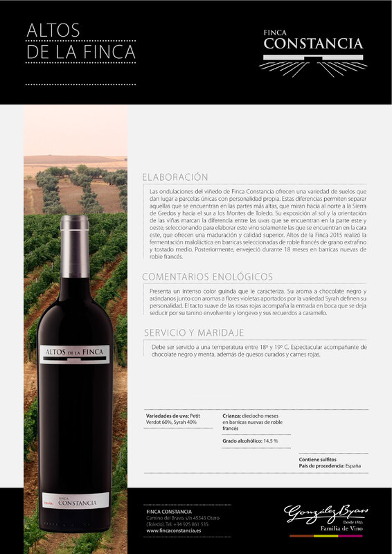 Altos de la Finca-vin rouge-vin de terre de castille-coffret 6 bouteilles de 750 ml-expédition depuis l'espagne, vin rouge-rouge