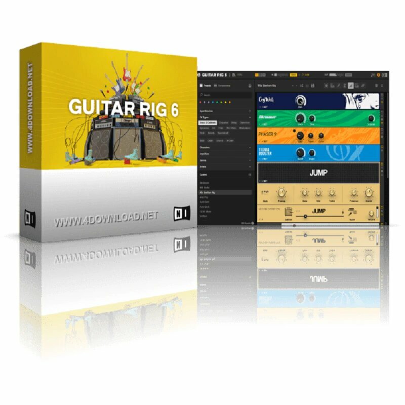 Instruments natifs Guitar Rig 6 Pro, Licence à vie