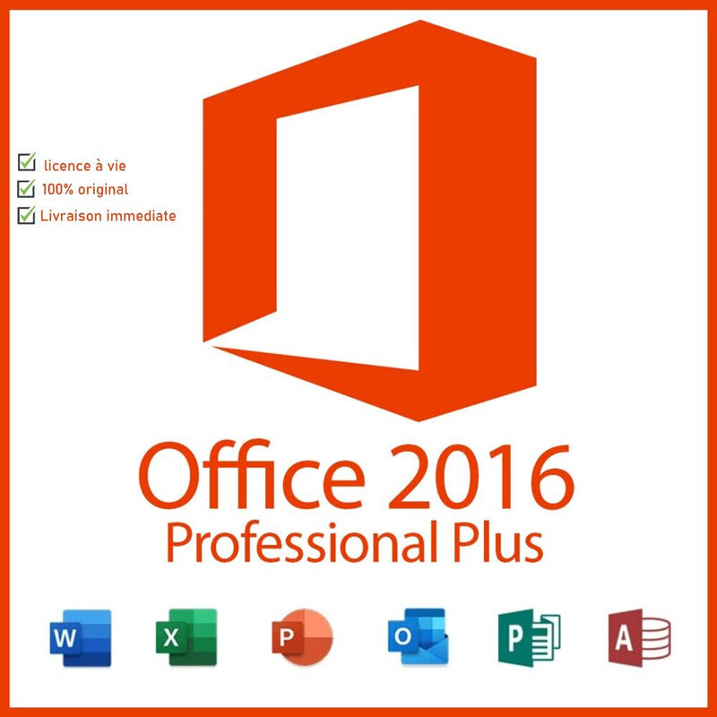 Office 2016 Professional Plus Sleutel Meertalige Activering Alle Land