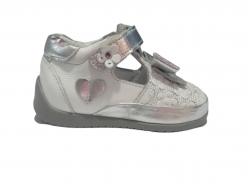 Pappikids-zapatos ortopédicos de cuero para niñas, calzado de primeros pasos, modelo (023H)