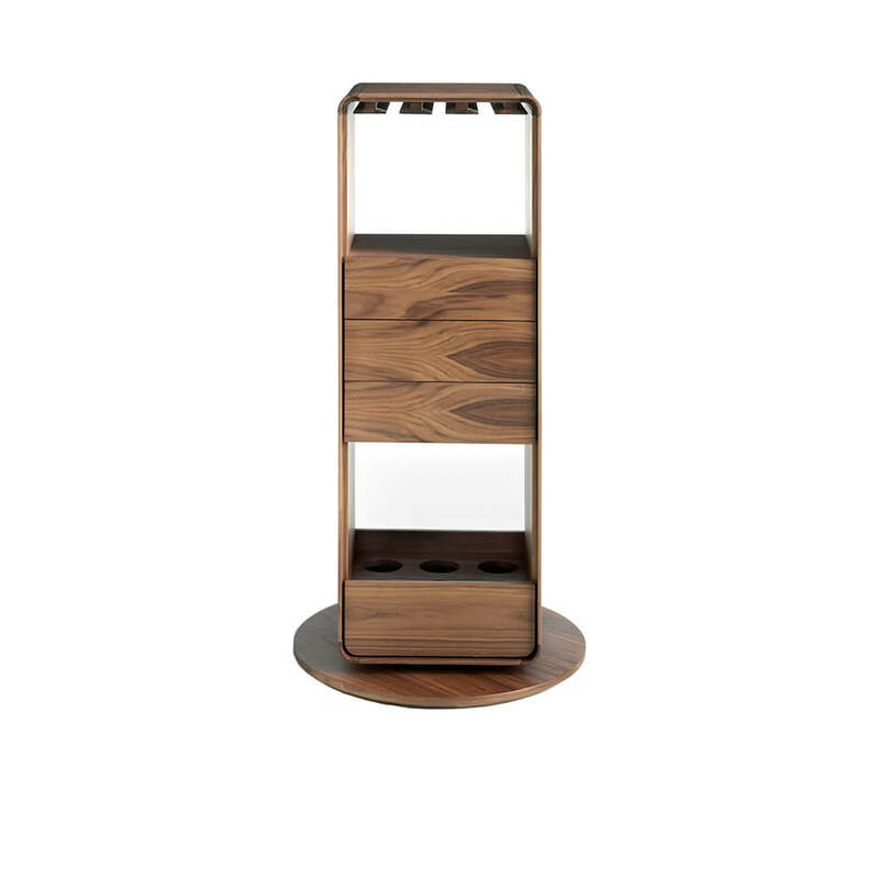 ANGEL CERDA - Rotante circolare armadio per le tazze, di design cabinet, 360 ° mobile bar, il design italiano mobili bar 3115